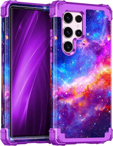 Vista 51 de Casetego Funda para Galaxy A16 5G, Tres Capas de Alta Resistencia Robusta a Prueba de Golpes, Protección Completa Rugosa de PC Duro + Parachoques