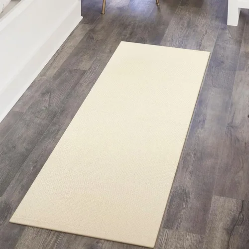 Vista 188 de LEEVAN Alfombra lavable para baño, alfombra tejida negra de 2 x 3 pies para entrada, alfombra de puerta delantera de algodón, alfombras pequeñas