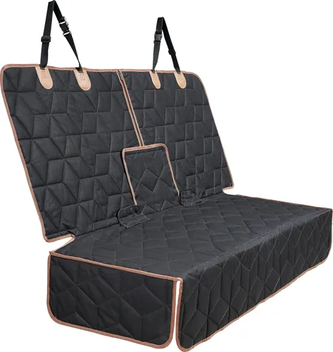 Vista 7 de Funda de asiento de automóvil para perro, 100% impermeable, resistente, antideslizante, funda de asiento de automóvil para mascotas, protector
