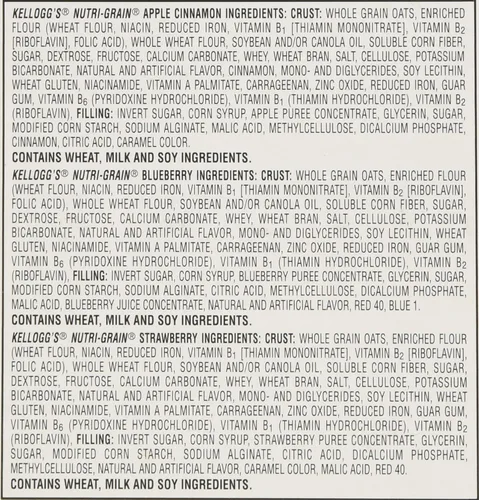 Vista 4 de Nutri-Grain-Kellogg's - Paquete variado de barras de cereales, 1.3 onzas, 48