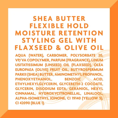 Vista 10 de Cantu Gel para peinar con retención de humedad con linaza y aceite de oliva, fijación flexible por Cantu para unisex, gel de 18.5 onzas