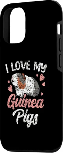 Vista 2 de Funda para iPhone 15 I Love My Guinea Pigs Animal Cute Pet Guinea Pig Lover
