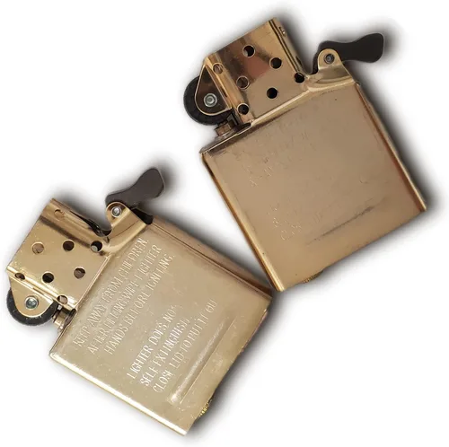 Vista 3 de Zippo Interior Guts Acabado de latón (sin caja exterior) Solo inserto interior Regalo ideal para cumpleaños, día del padre, Navidad, día de San