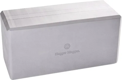Vista 8 de Hugger Mugger Bloque de yoga de espuma grande de 5 pulgadas - Tamaño extra grande, espuma densa, soporte confiable, bordes biselados para mayor