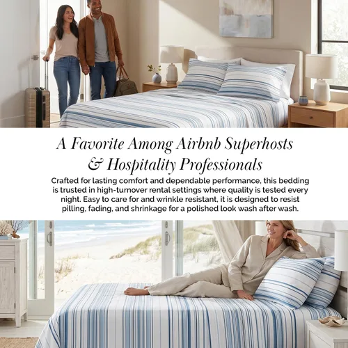 Vista 100 de Southshore Fine Living, Inc. Colección Winter Brush, juego de sábanas de 3 piezas para cama individual, sábana bajera con bolsillo profundo de 14