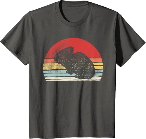 Vista 38 de Camiseta Pika Retro Vintage Asphalt Grey