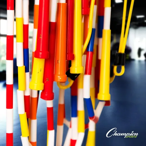 Vista 9 de Champion Sports Conjunto de actividades de educación física, color blanco