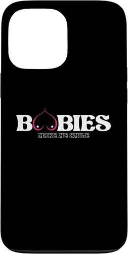 Vista 28 de iPhone 11 Funny Boobies Make Me Smiles Funda de humor para adultos