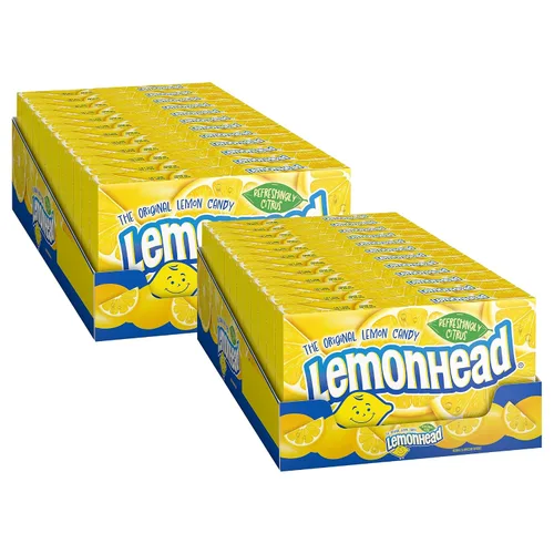 Vista 8 de Lemonhead Caramelos de limón duro, cajas de dulces de cine de 5 onzas (paquete de 12)