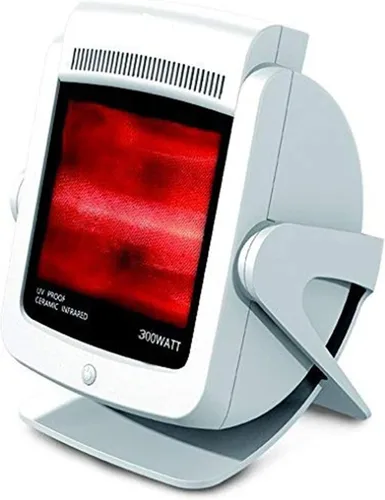 Vista 3 de TheraLamp - Lámpara de calor infrarroja de luz roja - Infrarrojo para dolor muscular, alivio del dolor de espalda, circulación sanguínea, 300 W
