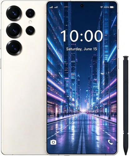 Vista 13 de 25 teléfono ultra desbloqueado, 8GB+256GB Android 14.0 teléfono Gris