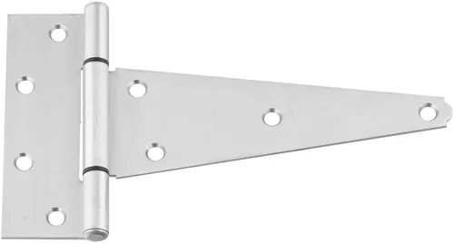 Vista 5 de National Hardware N342-501 V285 Bisagra T extra pesada en acero inoxidable, 4 pulgadas