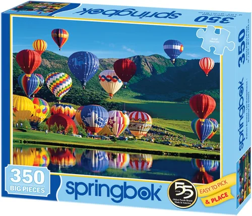 Vista 2 de Springbok 's Bonanza - Rompecabezas de 350 piezas - Hecho en Estados Unidos