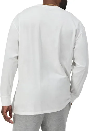 Vista 4 de Champion Camiseta para hombre, camiseta clásica de manga larga, cómoda, suave para hombre (regular o grande y alto)