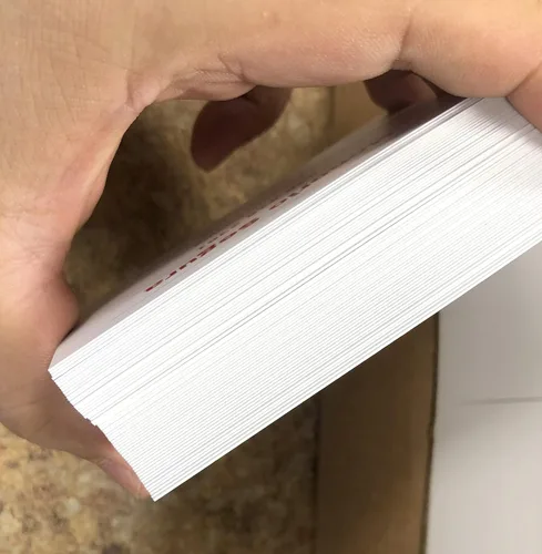 Vista 4 de Tarjetas de visita personalizadas, impresión a todo color de 2 caras, para pestañas, uñas y salón de belleza, 16 puntos (papel grueso de 350 gsm)