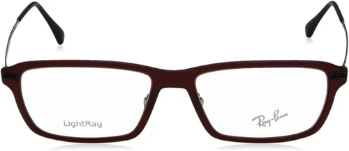 Vista 2 de Ray-Ban anteojos rx70385456oscuro rojo mate 5316135