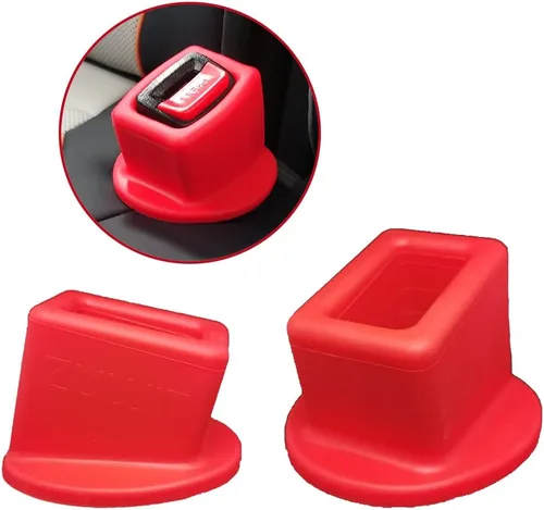Vista 5 de Soporte para hebillas de cinturón de seguridad – Fácil acceso a las hebillas de los asientos traseros - Conecta el cinturón de seguridad con solo