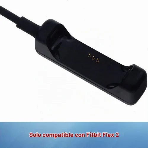 Vista 7 de Cable de carga para Fitbit Flex 2, cable de carga USB para Fitbit Flex 2 (paquete de 2, 11.8 in/1 pie)