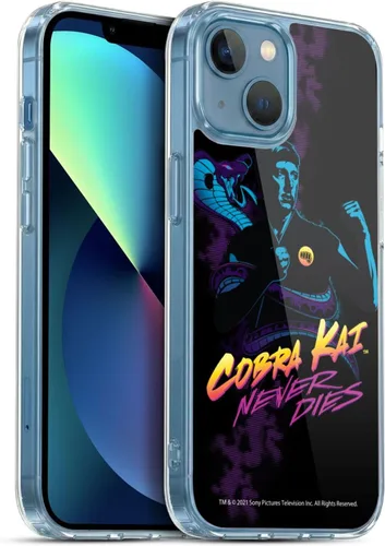 Vista 13 de Head Case Designs Funda de gel suave con licencia oficial de Cobra Kai Eagle Fang Logo Key Art compatible con Apple iPhone 7 Plus/iPhone 8 Plus