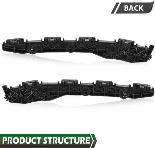 Vista 3 de GRAND ORANGE Soportes de parachoques trasero compatibles con Toyota RAV4 Base Limited Sport 2006-2012 TO1143107, TO1142107 lado izquierdo y derecho