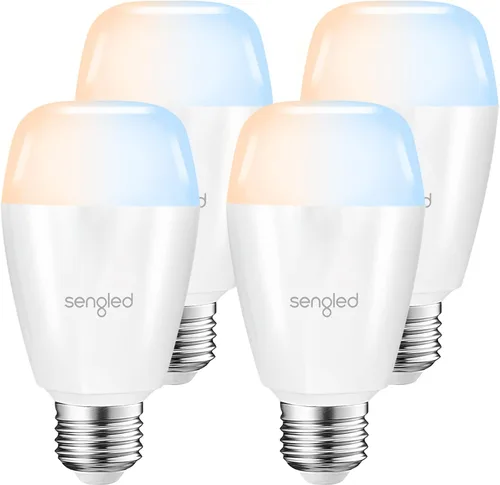 Vista 11 de Sengled Zigbee - Bombillas inteligentes, requiere concentrador inteligente, funciona con SmartThings y Echo con hub integrado, control de voz