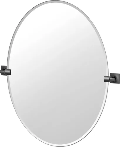 Vista 23 de Gatco Latitude II Espejo rectangular, Metal, 24 pulgadas