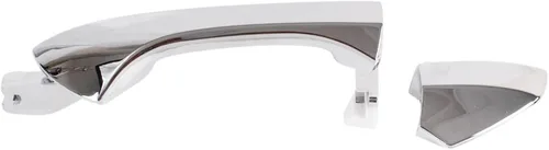 Vista 20 de TRQ Manija de puerta exterior delantera derecha cromada para el lado del pasajero compatible con Chrysler 300 Dodge Journey 2011-2020