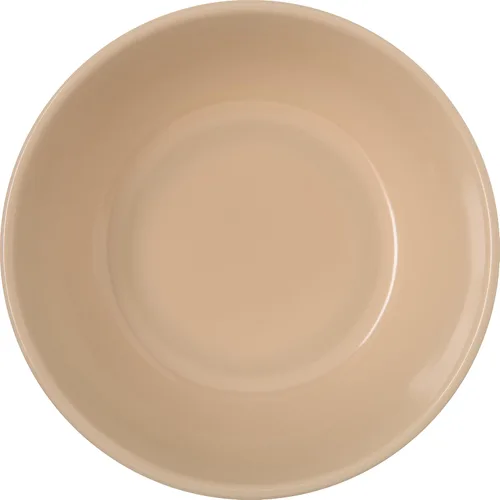 Vista 2 de Carlisle FoodService Products Dallas Ware - Cuenco de plástico reutilizable para bufés, hogar y restaurantes, melamina, 10 onzas, marrón tostado