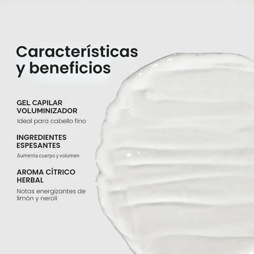 Vista 3 de Paul Mitchell Gel escultor extra corporal, añade plenitud + control de peinado, para cabello fino