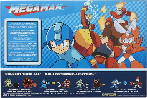 Vista 7 de Megaman 34175 MegaMan - Figura clásica de 8 bits (Mega Man vs. Cut Man)