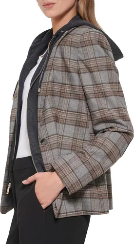 Vista 3 de Tommy Hilfiger Blazer con capucha para mujer