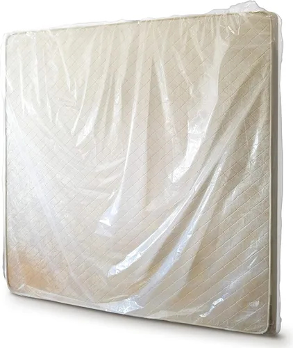 Vista 8 de ComfortHome Bolsa de colchón sellable extra gruesa de 4 mil con tira adhesiva para mudanza y almacenamiento, resistente, se adapta a King y Cal