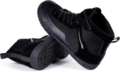 Vista 7 de Zapatos de lucha libre para hombre, zapatos de boxeo, fitness, levantamiento de pesas, levantamiento de pesas, suela de caída cero