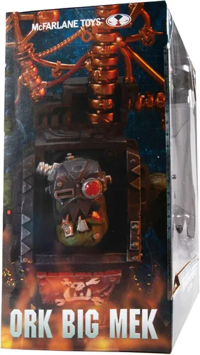 Vista 8 de Warhammer 40,000 Ork Big Mek Mega figura de acción con accesorio