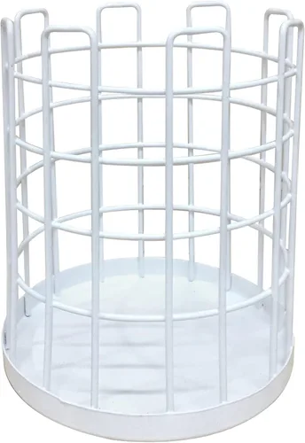 Vista 5 de Soporte para utensilios de alambre de acero de 2 cuartos de galón, resistente y resistente, soporte para utensilios de acero inoxidable para cocina