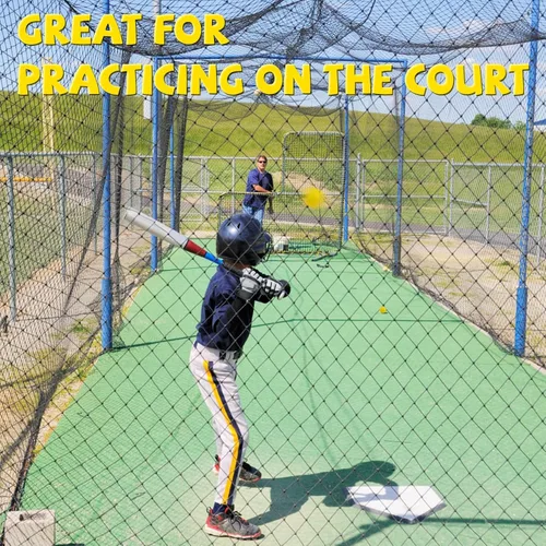 Vista 2 de Paquete de 24 cubos de pelotas de béisbol con hoyuelos para máquina de lanzar – Pelotas de práctica para golpear y disparar, pelotas de béisbol