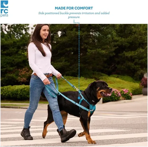 Vista 6 de RC Pets Tempo - Arnés para perro sin tirones, talla XS, color negro jaspeado Azalea brezo