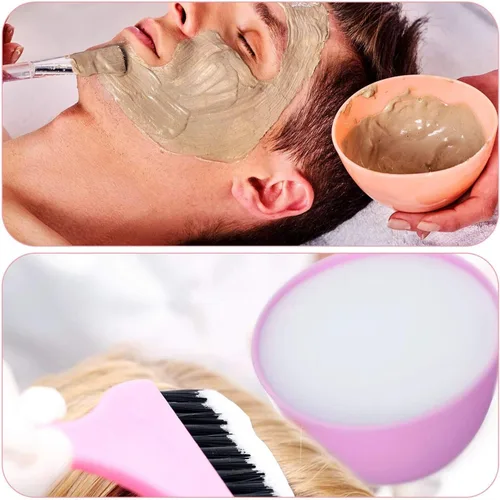 Vista 6 de Hulless Cuenco de mezcla de máscara facial de silicona de 3.3 pulgadas para máscara facial, máscara de barro y otros productos para el cuidado