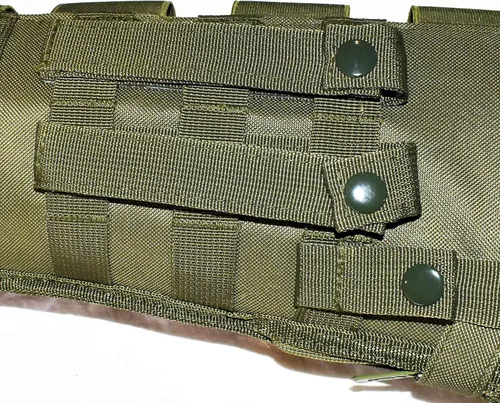 Vista 4 de TRINITY - Funda táctica de 25 pulgadas de largo, color verde para Mossberg Shockwave - Pump Action Hunting Tactical Molle Funda acolchada suave