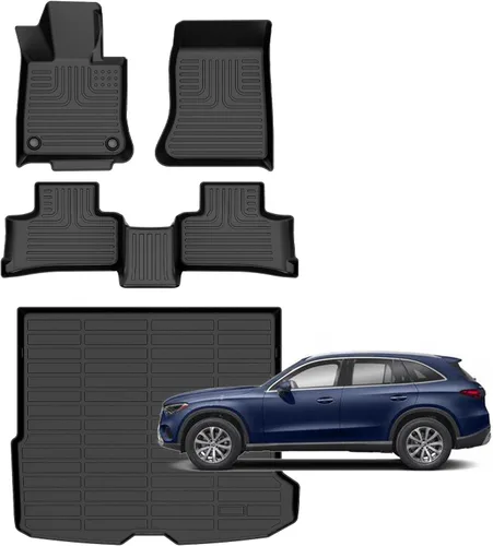 Vista 11 de Alfombrillas para Jeep Compass 2007-2016/2007-2016 Jeep Patriot/Dodge Caliber 2007-2012 para todo tipo de clima con forro de carga para automóvil