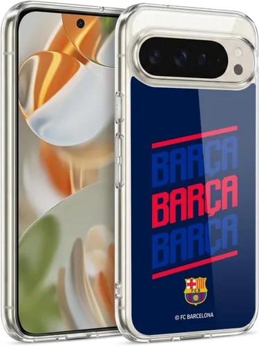 Vista 39 de Head Case Designs Funda de gel con licencia oficial del FC Barcelona Barca Crest Graphics [protección de grado militar] compatible con Google Pixel 3
