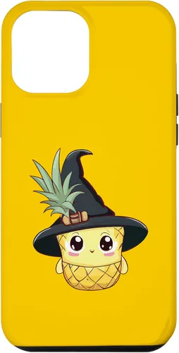 Vista 16 de Funda para iPhone 16 con diseño de piña para Halloween 2024