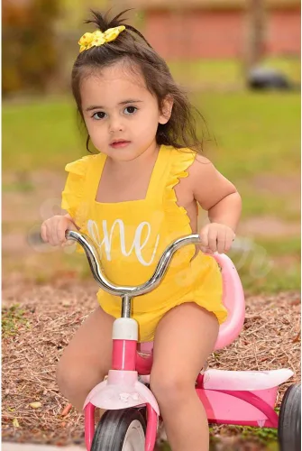 Vista 19 de Shalofer Traje de primer cumpleaños para bebé niña con diadema