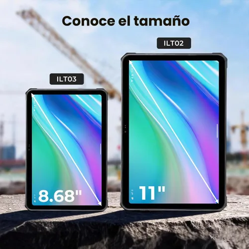 Vista 8 de MUNBYN - Tablet resistente Android 14 de 11 pulgadas para UTV, ILT02, protección 2Y