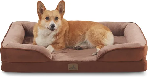 Vista 34 de Bedfolks - Cama ortopédica extra pequeña para perros, cama de sofá impermeable para perros pequeños y gatos, sofá de espuma en forma de huevo