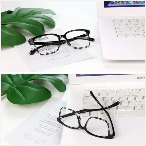 Vista 7 de LifeArt Lentes de bloqueo de luz azul, antifatiga ocular, anteojos de lectura para computadora, anteojos de juegos, gafas de TV para mujeres