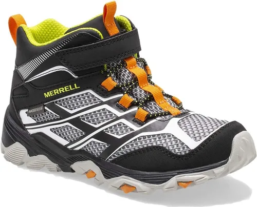 Vista 2 de Merrell Moab FST Mid a/C WTRPF - Zapatillas de senderismo para niños 2-Negro Hv