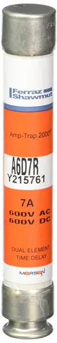Vista 47 de Mersen a6d-r amp-trap Clase de 2000 time-delay/RK1 Fusible con fusible visual Open Indicador, 1
