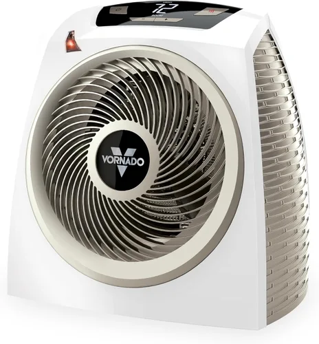 Vista 8 de Vornado AVH10 - Calentador de espacio para el hogar, opción solo ventilador, pantalla digital con termostato ajustable, características de seguridad