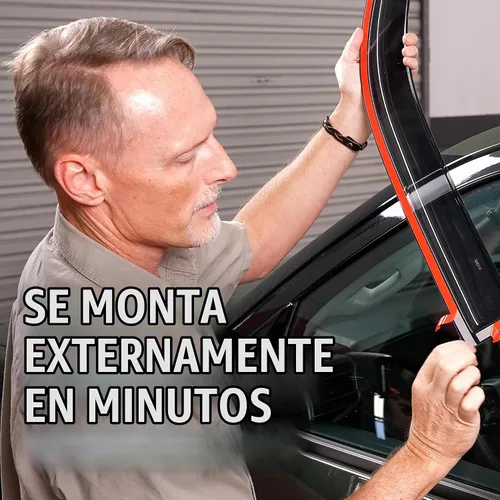 Vista 9 de Auto Ventshade 94044 Original Ventvisor deflectores para vidrios, 4